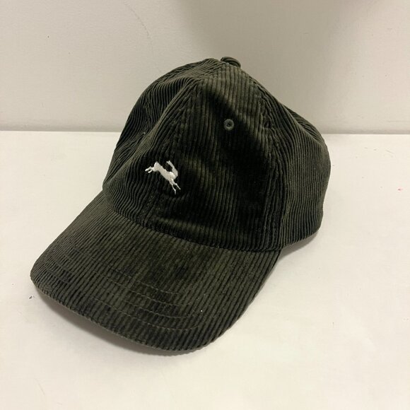 Tracksmith Corduroy Hat in Dark Olive - Picture 1 of 3